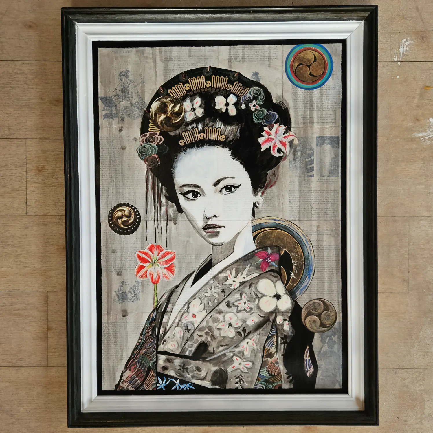 14. Modern Geisha | Wonder Wheel Studio & Gallery