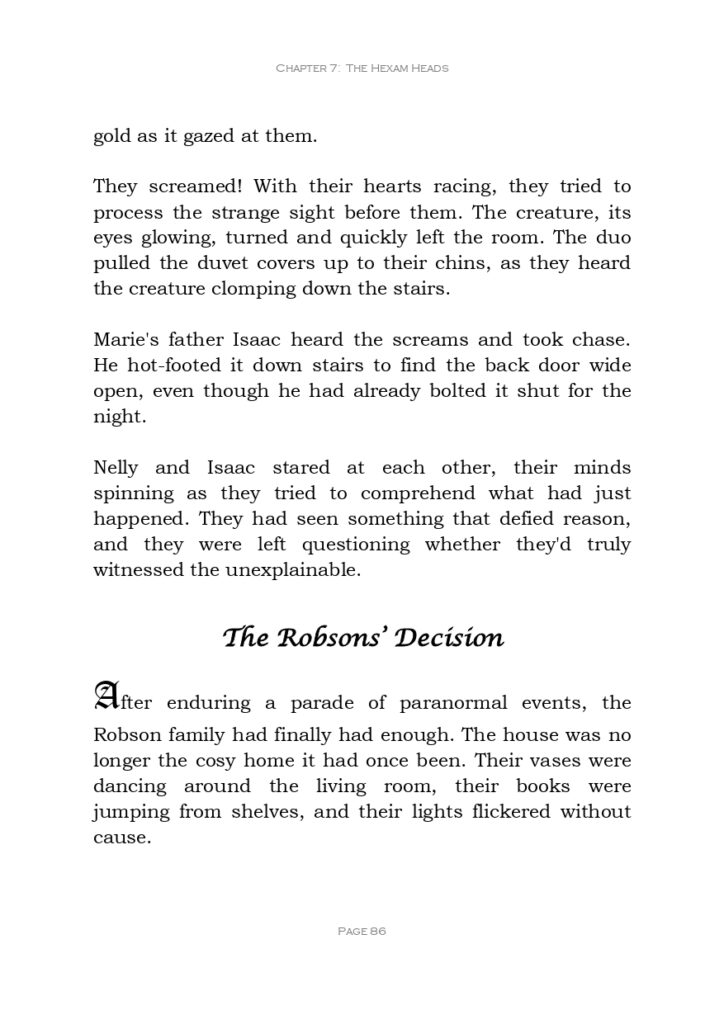 Sample Chapter The Hexham Heads page 0008 | Wonder Wheel Studio & Gallery