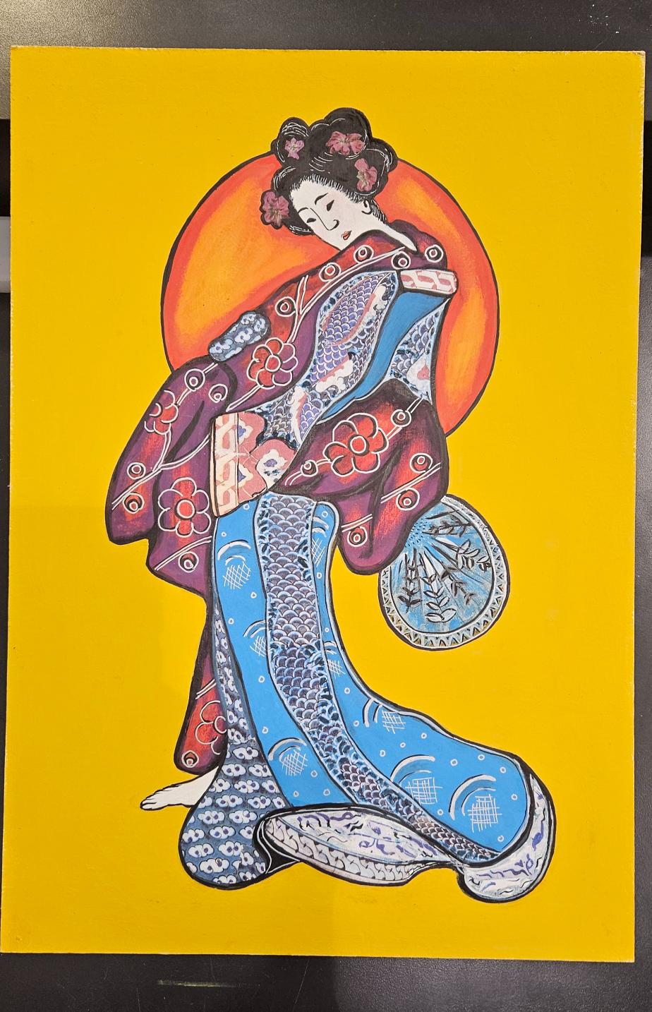 The Geisha Commission 1 | Wonder Wheel Studio & Gallery 20251204 143254 | Wonder Wheel Studio & Gallery